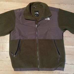 Boys Green North Face